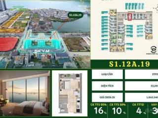 Hàng hot  mã 19 view chính diện biển tầng trung tóa s1 dự án skym hạ long  chiết khấu 17%