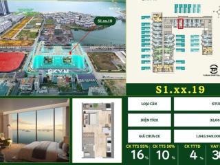 Độc quyền  trục chính diện biển dự án skym hạ long, hàng tuyệt chủng tòa s1  s2 chiết khấu 17%