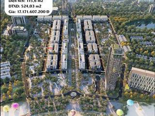 Shophouse mặt đường hoàng quốc việt giá rẻ nhất dự án sora bay hạ long  full giá chưa chiết khấu