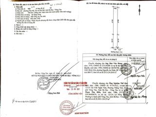 Chính chủ bán 580,9m2 đất mặt tiền đường thi sách, phú mỹ giá rẻ 12,5 triệu/m2 trong tháng 04/2025