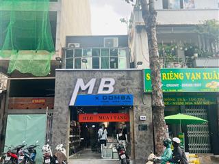 Cần bán nhà mặt tiền trần quang khải, p.tân định, quận 1. dt 5.2m x 27m, nở hậu 8m, 150m2
