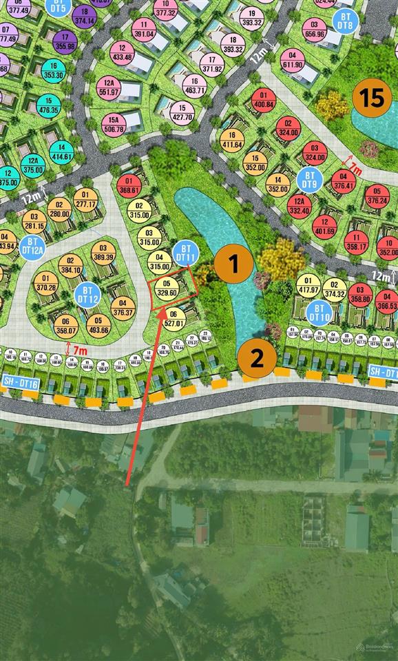 Biệt thự 329m2 view hồ đẹp nhất legacy hill, giá 9.6tỷ