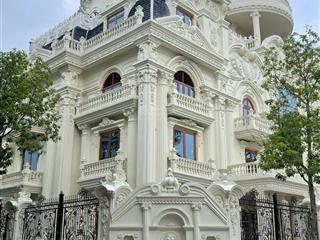 Bán biệt thự lô góc 2 mặt đường vỉa hè rộng, khu đô thị bán đảo linh đàm, hoàng mai, hà nội 615m2