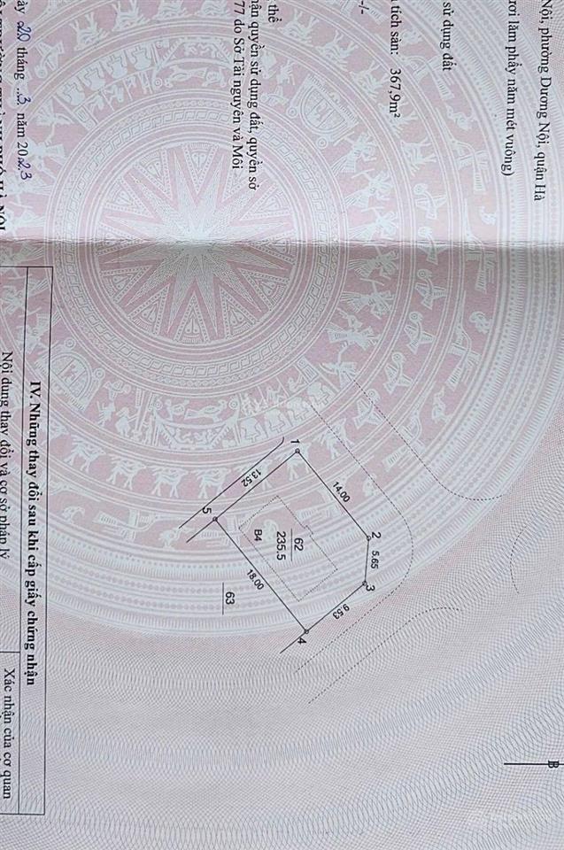 Bán nhà biệt thự lô góc 2 mặt đường khu đô thị mới dương nội  hà đông  hà nội 240m²