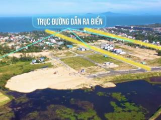Chính chủ bán gấp lô trục đường chính 20m5 thông thẳng biển vào mặt sông  giá chỉ từ 17tr/m2