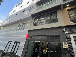 Khu sang  hẻm xe hơi hồ biểu chánh, p11, phú nhuận  kc 6 tầng (4 x 14m)  tặng nội thất, 15,8 tỷ