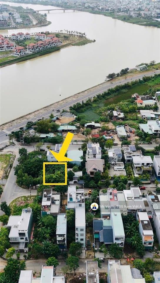 Bán lô biệt thự đường nước mặn 2  cách sông 50m  khu nam việt á
