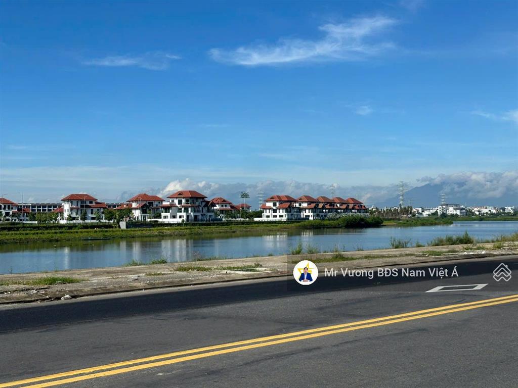 Bán lô biệt thự đường nước mặn 2  cách sông 50m  khu nam việt á