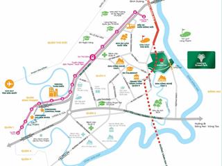 Bán căn hộ s5.02 17.19, 2pn cộng vinhomes grand park vị trí trung tâm