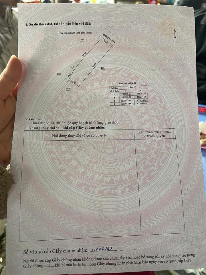 Bán đất mặt đường liên xã 12m có thể kinh doanh, gần trường học giá đầu tư tại cao phong hòa bình