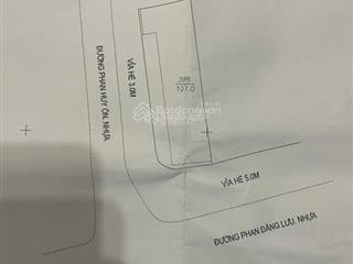 Siêu đẹp. lô góc siêu vip.bán nhà, đất đường phan đăng lưu. hòa cường bắc. quận hải châu