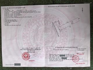 Đất ở tại nông thôn, 2 tỷ 350, chính chủ. long hiệp, bến lức, long an
