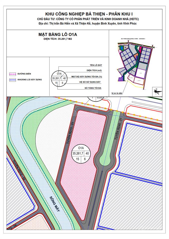 Bán đất khu công nghiệp bá thiện pk1