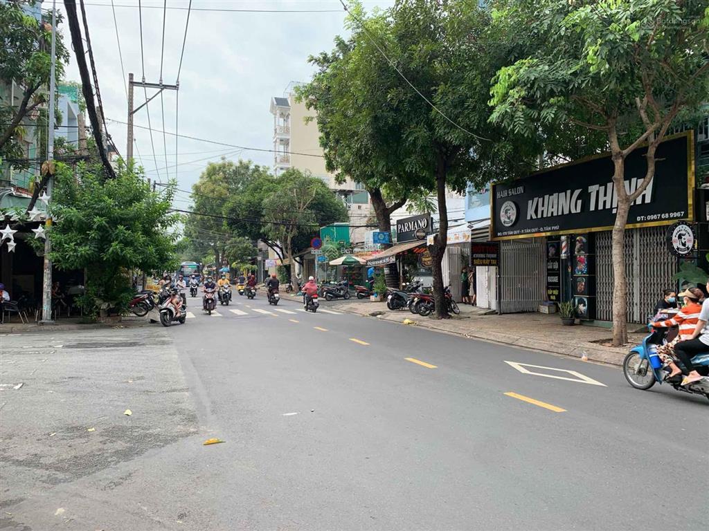 Khách sạn 5 tầng mt đường 20m tân quý, tân phú. dt 5.1x19m (97.3m2) 18 phòng. giá 19.5 tỷ tl