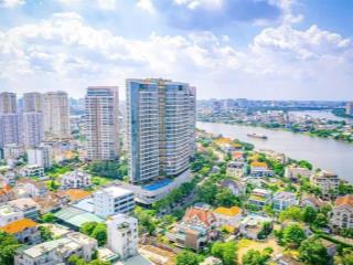 Căn penthouse thảo điền green 400m2 80tỷ nhà mới 100%, sổ hồng, view trực diện sông sài gòn, q2