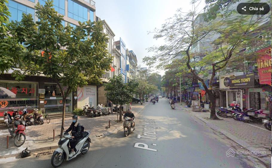 Bán nhà mặt phố trung kính 40m2 mặt tiền 4m đang kinh doanh ổn định, 520tr/m2