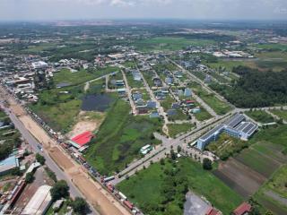 Bán gấp đất kdc an thuận, long thành. dt 92,5m2, giá chỉ 2,4 tỷ, cổng chính sân bay long thành