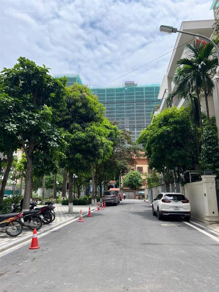 Bán đất biệt thự vườn đào  cạnh tân hoàng minh  view vườn hoa  xây vp, bt  176m2 giá 99 tỷ tl