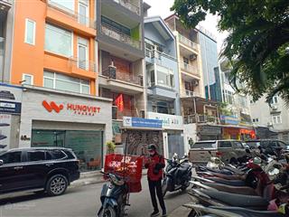Cho thuê nhà liền kề trần kim xuyến, yên hòa, cầu giấy 85m2x4t đỗ nhiều ô tô