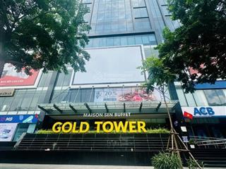 Bán sàn thương mại 106m2, tầng 1 chân đế chung cư golden land nguyễn trãi, thanh xuân.