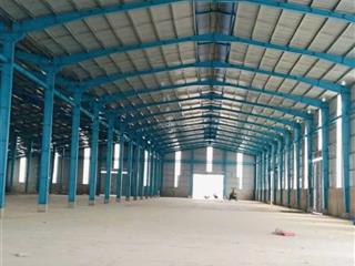 Cho thuê kho xưởng mới xây 6.000m² mặt tiền ql50, long an, đầy đủ pccc điện 630kva