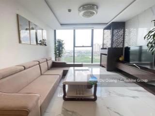 Bán căn hộ 3 ngủ sunshine city  view biệt thự + sông  104.7 m2 (full đồ đẹp)  ban công đông nam