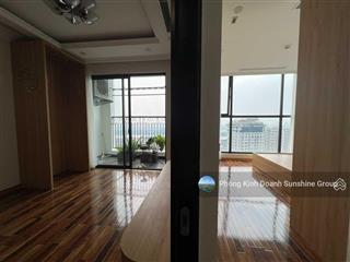 Bán căn sunshine riverside  2pn, 2wc, 80m2 thông thuỷ  tầng trung  view sông  full đồ có sổ đỏ