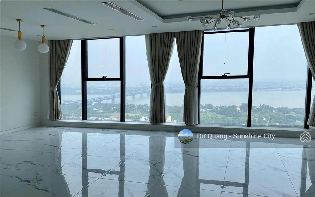 Bán duplex căn 4 ngủ  160m2  sunshine city  view sông + thành phố  giá 16,9 tỷ (full đồ)