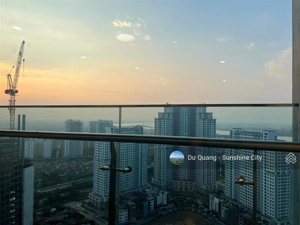 Bán duplex căn 4 ngủ  160m2  sunshine city  view sông + thành phố  giá 16,9 tỷ (full đồ)