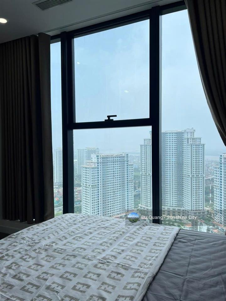 Bán duplex căn 4 ngủ  160m2  sunshine city  view sông + thành phố  giá 16,9 tỷ (full đồ)