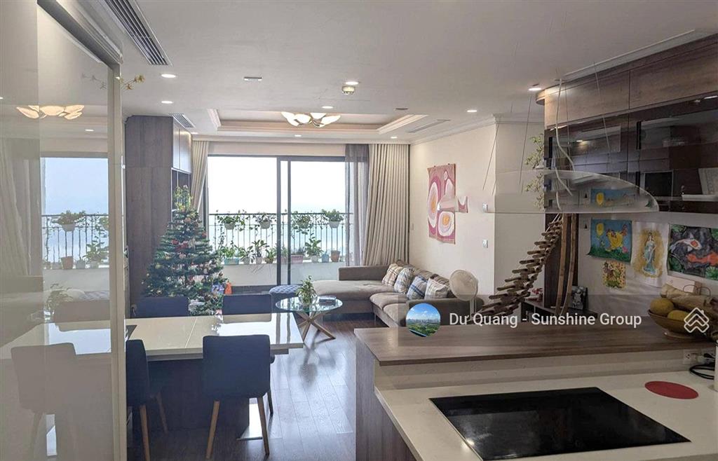 Bán căn 3 ngủ sunshine riverside  100m2  view cầu nhật tân + sông hồng  full đồ đẹp