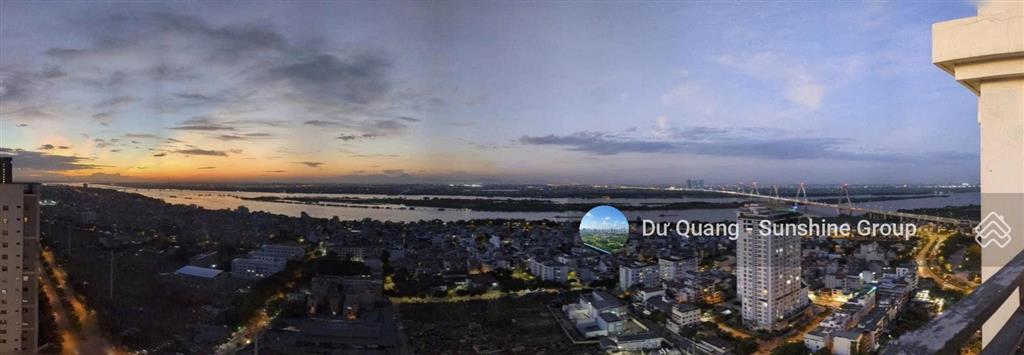 Bán căn 3 ngủ sunshine riverside  100m2  view cầu nhật tân + sông hồng  full đồ đẹp