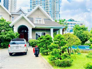 Bán biệt thự sân vườn hồ bơi đẹp tại thảo điền diện tích 1620 m2 pháp lý sổ hồng   0932 777 ***