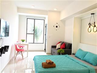 Cho thuê studio tresor, quận 4, giá 13 triệu/tháng, 30m2, nhà đầy đủ nội thất