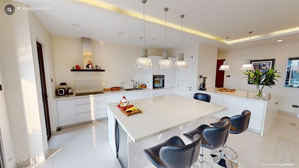 Bán căn hộ 3pn 2wc saigon royal, quận 4, giá 15 tỷ, 115m2, view quận 1, nhà full nội thất