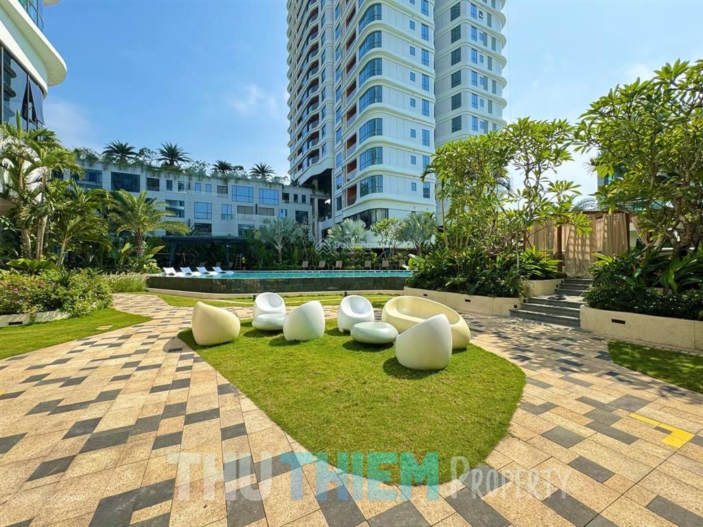 Zeit river thủ thiêm | cho thuê 4pn tầng cao  nội thất cơ bản, nhà mới 100%, nắm pass xem 24/7