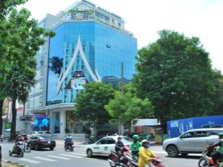 Toà nhà 2 hầm 10 tầng góc 2 mặt tiền nguyễn trãi và nguyễn cảnh chân  diện tích sử dụng 2950m2