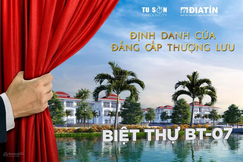 Biệt thự hồ 390m2 sát khu đại dự án sun group từ sơn bắc ninh 18,720 tỷ, 0966 228 ***
