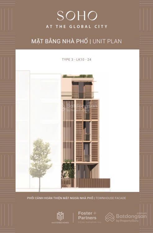 Hot bán căn góc nhà phố soho 2 mặt tiền đỗ xuân hợp khu đô thị the global city giá 92 tỷ