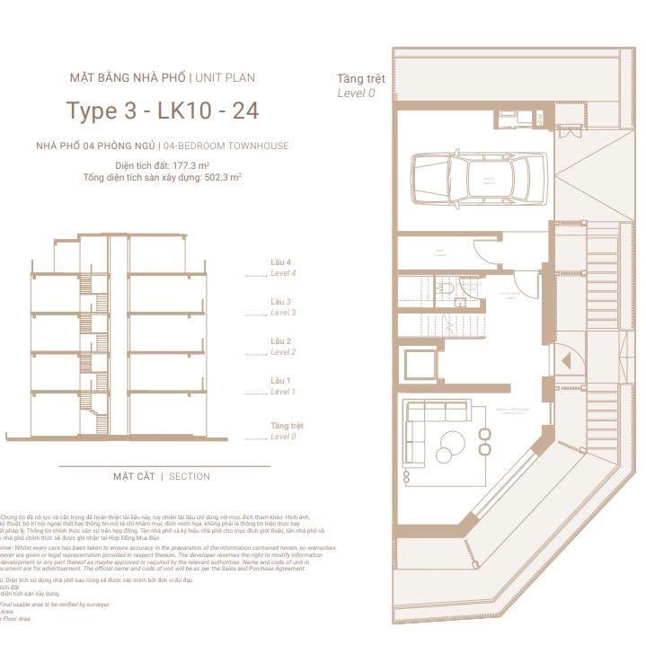 Hot bán căn góc nhà phố soho 2 mặt tiền đỗ xuân hợp khu đô thị the global city giá 92 tỷ