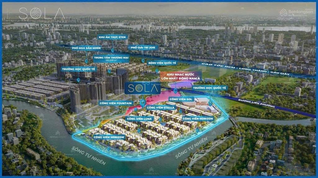 Hot biệt thự 3 mặt view sông trung tâm quận 2, vị trí đắc địa, kết nối thuận tiện, đẳng cấp sở hữu