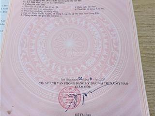 Chính chủ bán đất thôn thuần xuyên  xã long hưng, mỹ hào, hưng yên
