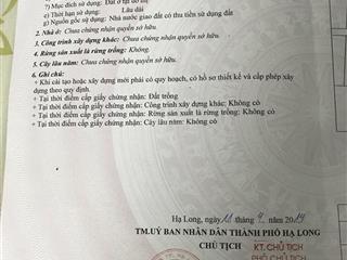 Bán đất ô góc lữ đoàn 170 hà tu hạ long quảng ninh