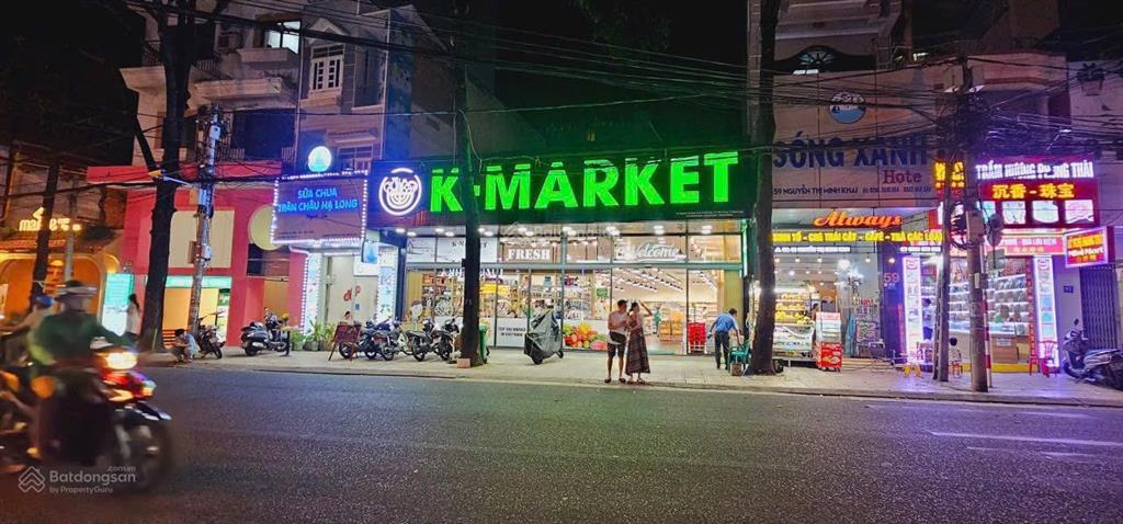 Đất mặt tiền nguyễn thị minh khai khu phố tây, phố hàn nha trang đã có giấy phép xây khách sạn