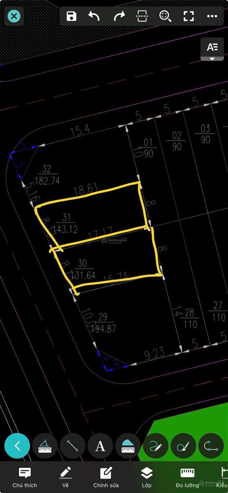 Lô cặp hà quang 1 nha trang ngang 16m cực kì hiếm