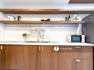 Cho thuê căn hộ rivergate quận 4, 1pn, full nội thất, tầng cao thoáng mát, giá 15 triệu/tháng