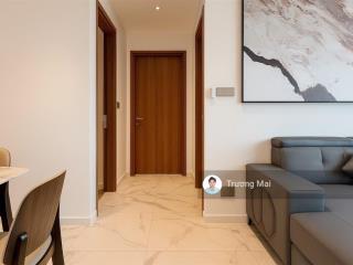 Cho thuê căn hộ the crest residence thủ thiêm, 2pn, 83m², full nội thất, view quận 1 giá 38tr/tháng