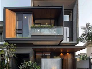Bán biệt thự cao cấp phường phú thuận quận 7  giá 17.8 tỷ, sổ hồng riêng, full nội thất sang trọng