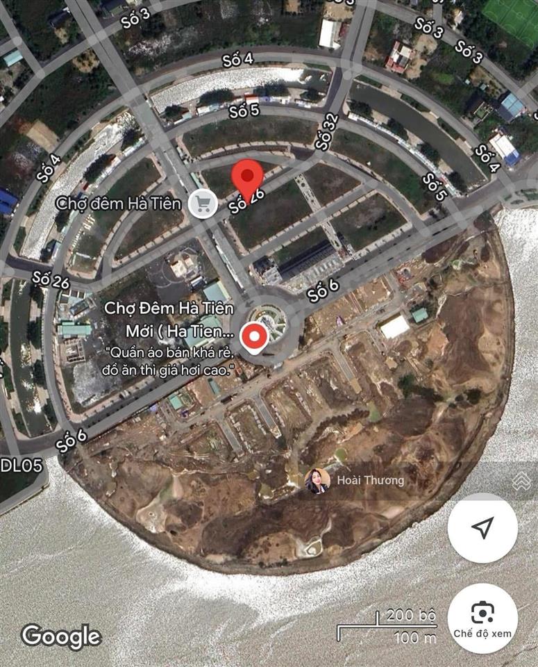 Nền chợ đêm hà tiên có sổ lõi trung tâm giá cắt lỗ 250 triệu còn 2.250tỷ, sổ sạch/0932 185 ***