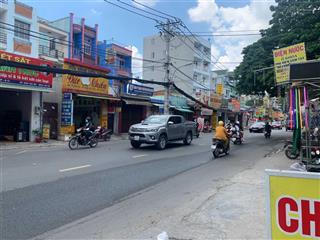 Bán góc 2 mặt tiền nguyễn văn quá cách trường chinh 100m. dt 12m x 23m nhà cấp 4 giá 19.5 tỷ